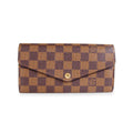 Louis Vuitton Louis Vuitton Damier Ebene Sarah Wallet
