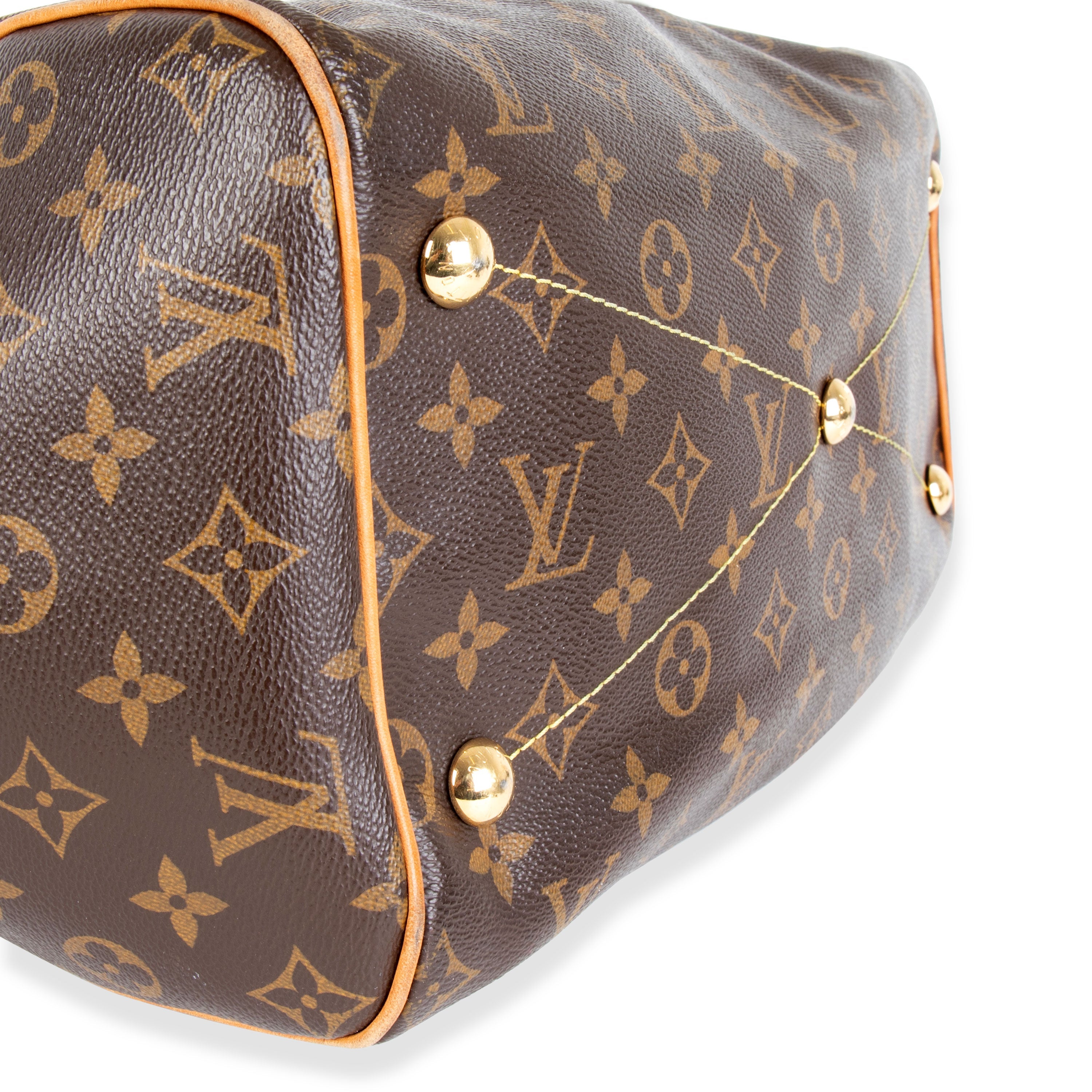 Louis Vuitton Louis Vuitton Brown Monogram Canvas Tivoli GM Satchel
