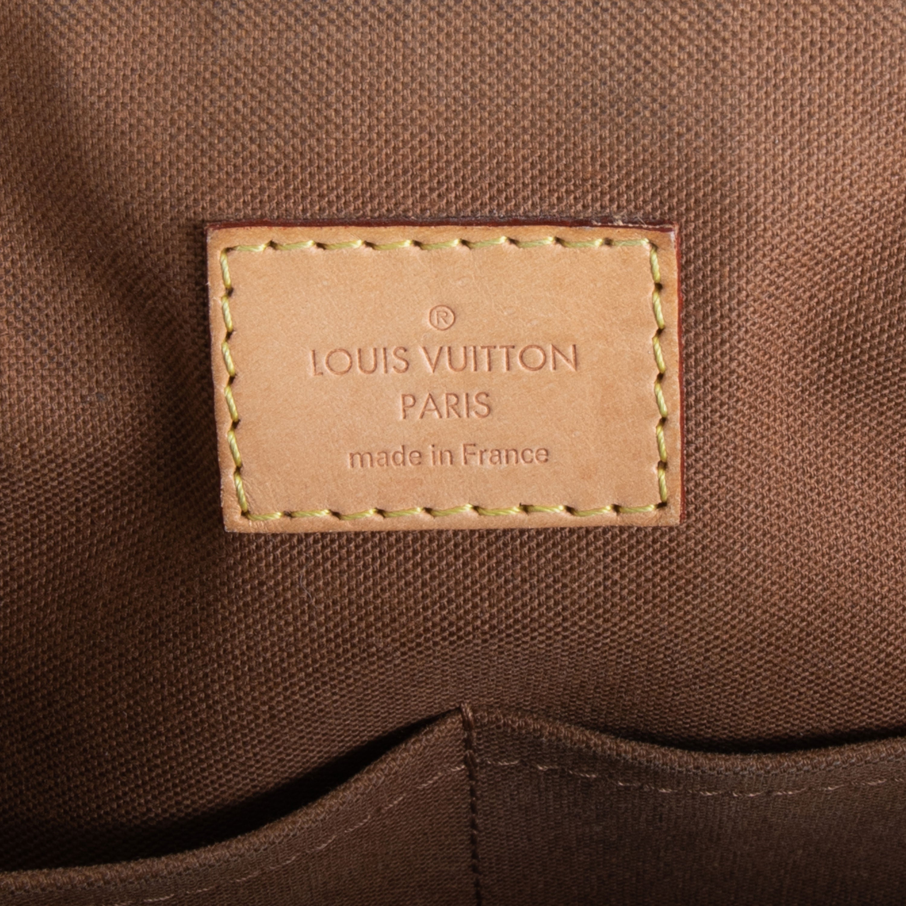 Louis Vuitton Louis Vuitton Brown Monogram Canvas Tivoli GM Satchel