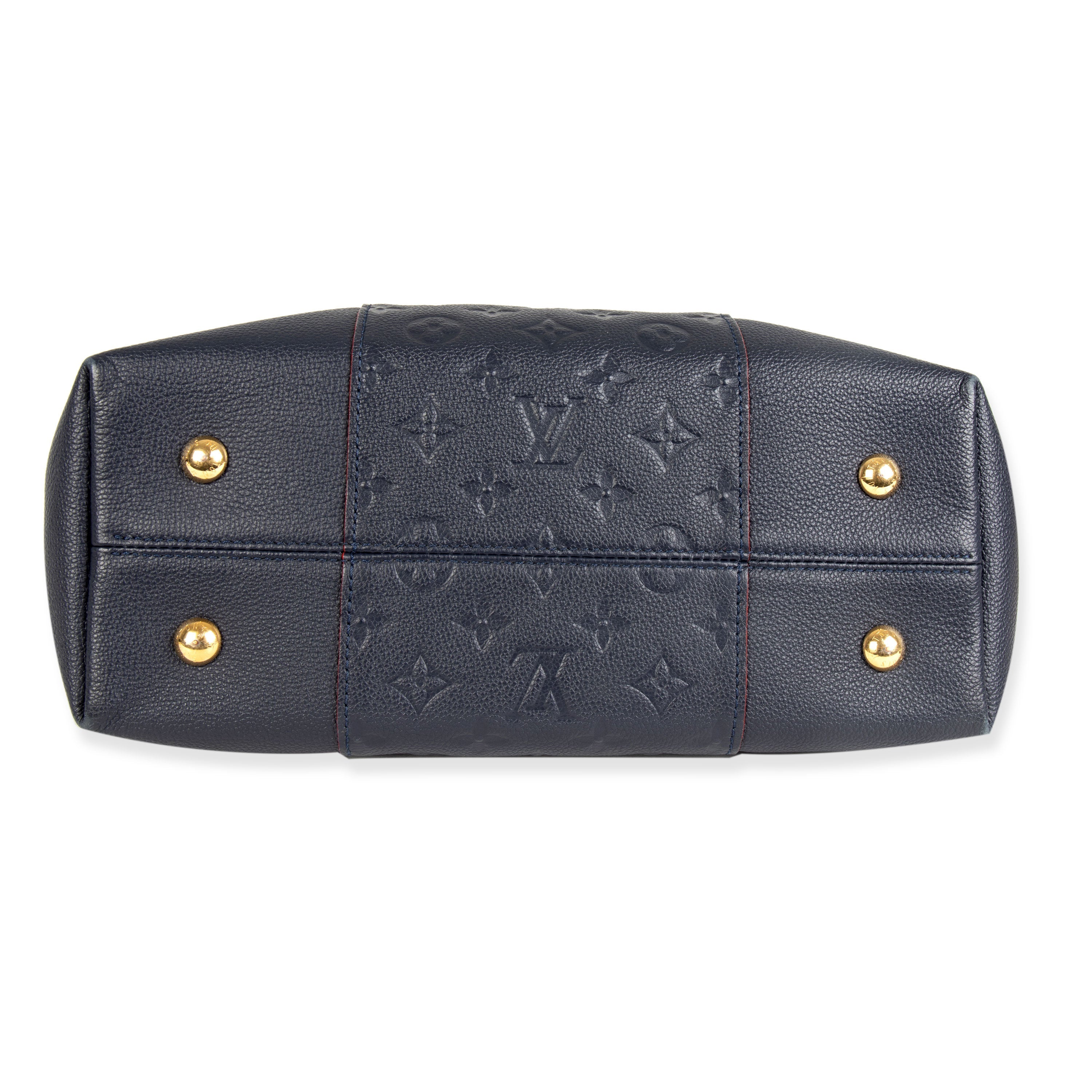 Louis Vuitton Louis Vuitton Marine & Rouge Monogram Empreinte Leather Melie Shoulder Bag