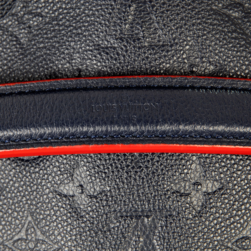Louis Vuitton Louis Vuitton Marine & Rouge Monogram Empreinte Leather Melie Shoulder Bag