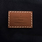 Louis Vuitton Louis Vuitton Brown Monogram Canvas & Black Taurillon Leather Pallas Tote