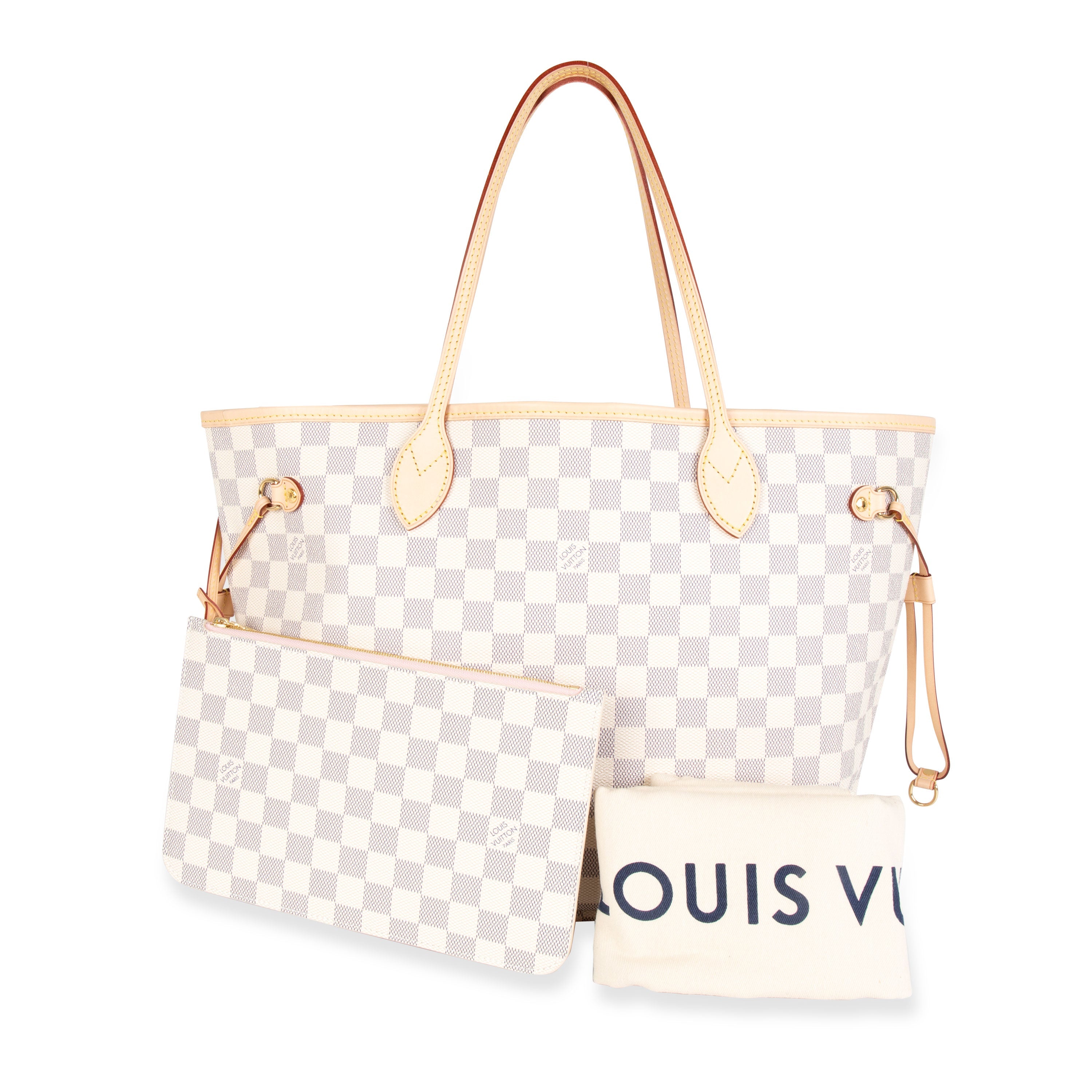 Louis Vuitton Louis Vuitton Damier Azur Neverfull MM
