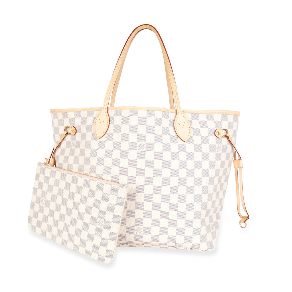 Louis Vuitton Louis Vuitton Damier Azur Neverfull MM