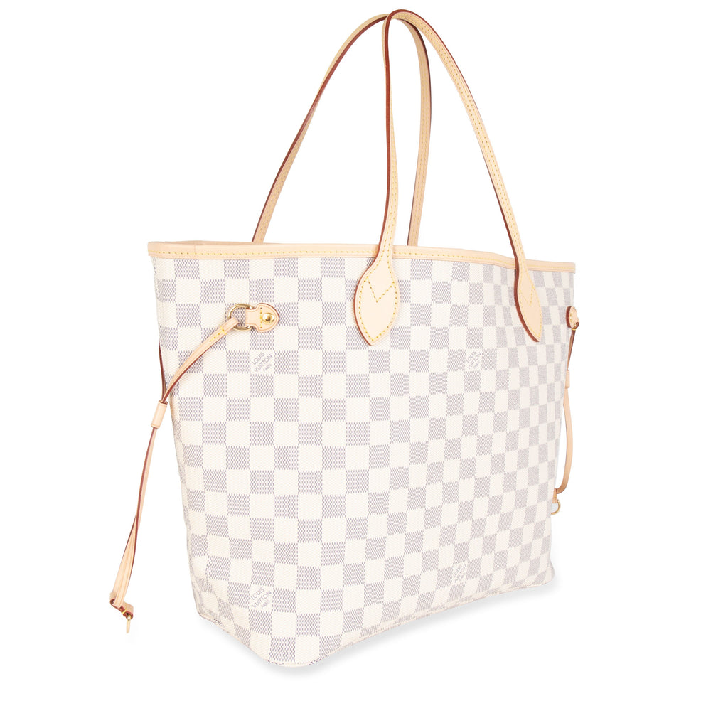 Louis Vuitton Louis Vuitton Damier Azur Neverfull MM