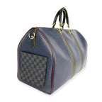Louis Vuitton Louis Vuitton Marine Epi Leather Patchwork Graphite Keepall 50 Duffle Bag