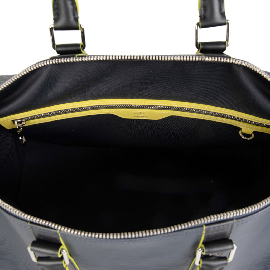 Louis Vuitton Louis Vuitton Marine Epi Leather Patchwork Graphite Keepall 50 Duffle Bag