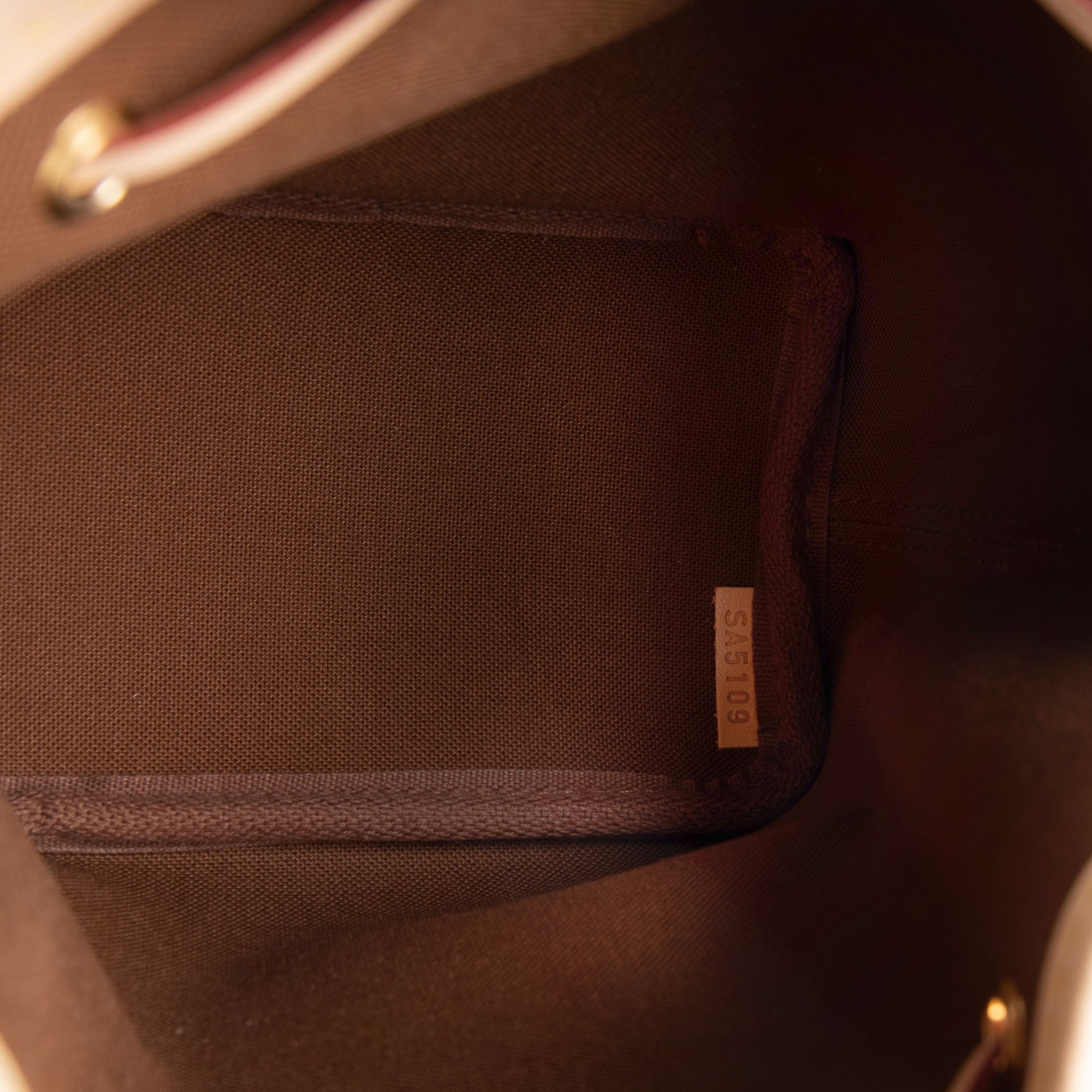 Louis Vuitton Louis Vuitton Brown Monogram Canvas Nano Noé Drawstring Bag