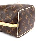 Louis Vuitton Louis Vuitton Brown Monogram Canvas Nano Noé Drawstring Bag