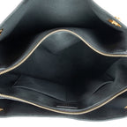 Louis Vuitton Louis Vuitton Brown Monogram Canvas & Black Taurillon Leather Surene MM Tote