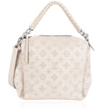 Louis Vuitton Louis Vuitton Creme Mahina Leather Babylone BB Chain Shoulder Bag