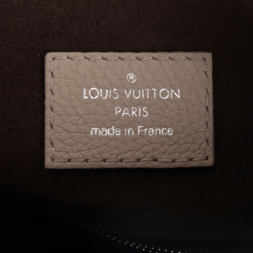 Louis Vuitton Louis Vuitton Creme Mahina Leather Babylone BB Chain Shoulder Bag