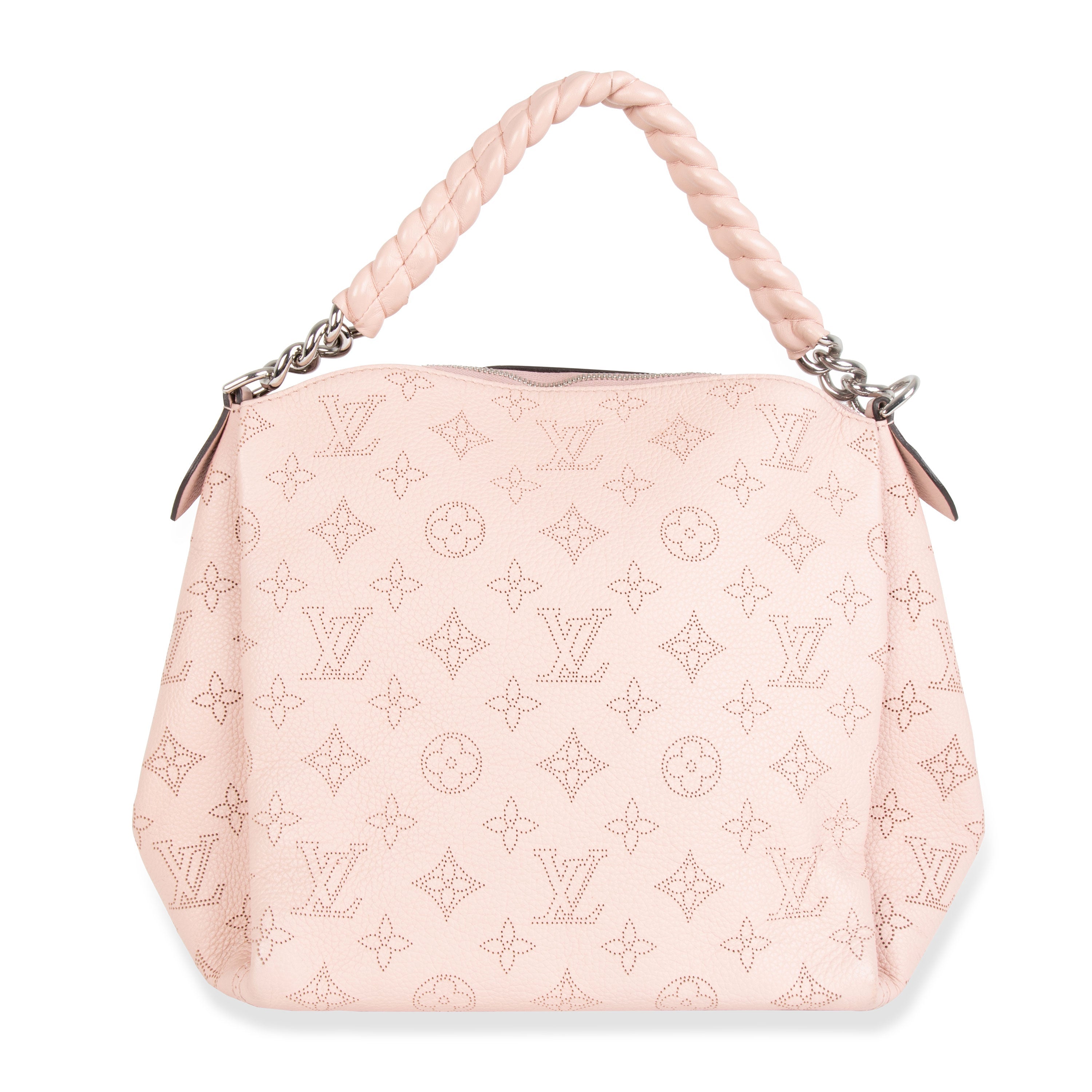 Louis Vuitton Louis Vuitton Magnolia Mahina Leather Babylone BB Chain Shoulder Bag