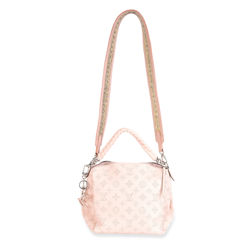 Louis Vuitton Louis Vuitton Magnolia Mahina Leather Babylone BB Chain Shoulder Bag