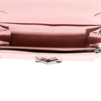 Louis Vuitton Louis Vuitton Rose Ballerine Epi Leather Twist Chain Wallet