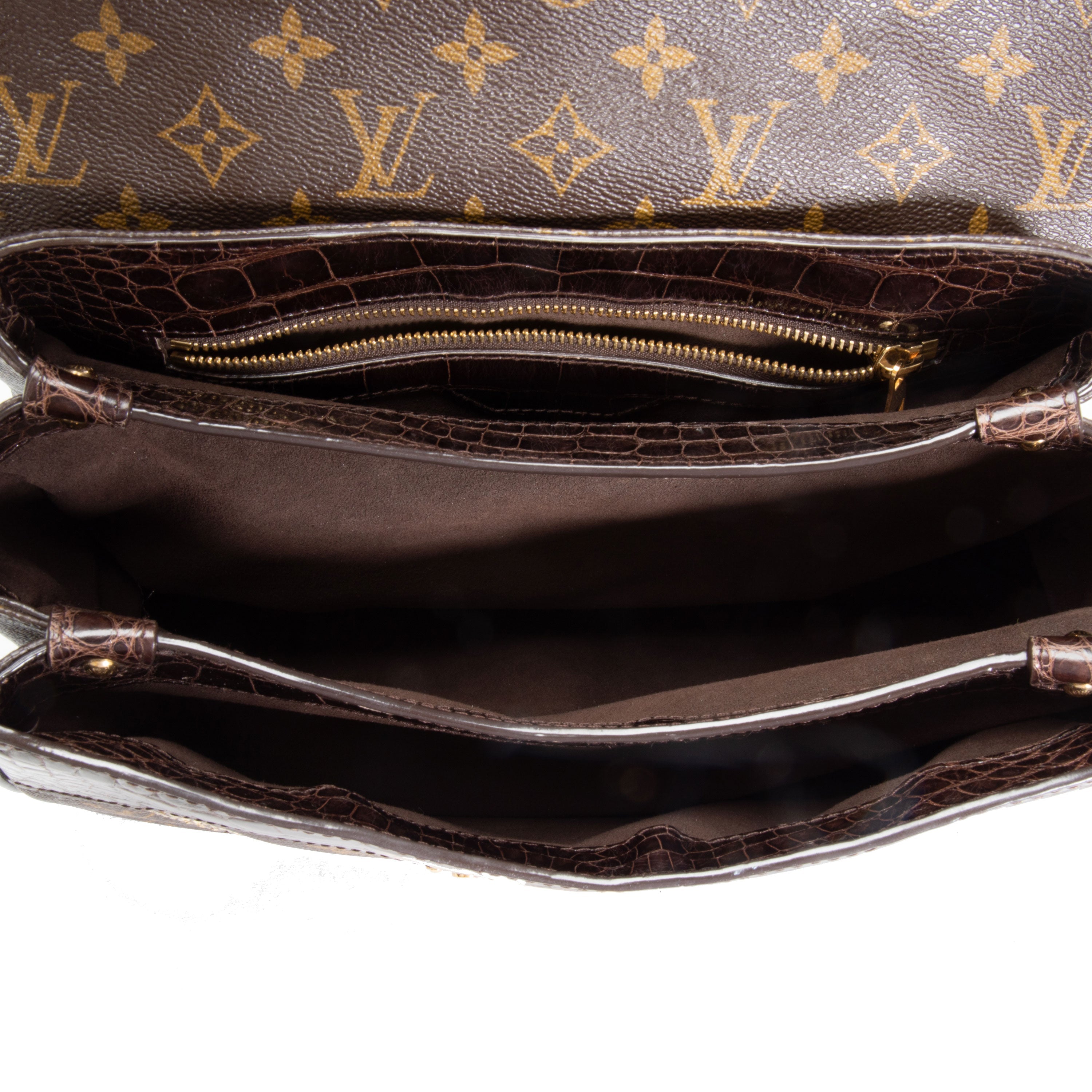 Louis Vuitton Louis Vuitton Limited Edition Monogramissime Alligator & Python Bag