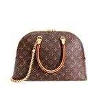Louis Vuitton Louis Vuitton Brown Monogram Canvas Moon Alma Bag