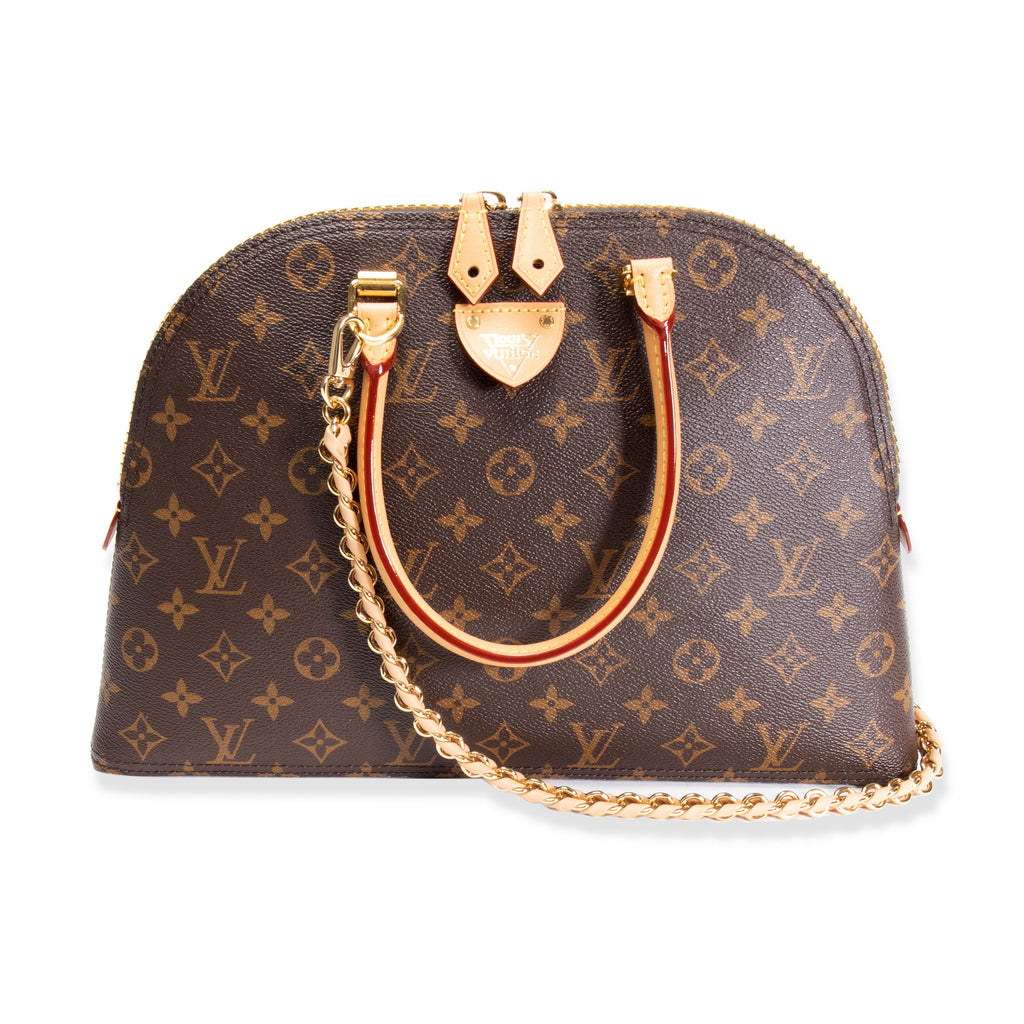 Louis Vuitton Louis Vuitton Brown Monogram Canvas Moon Alma Bag