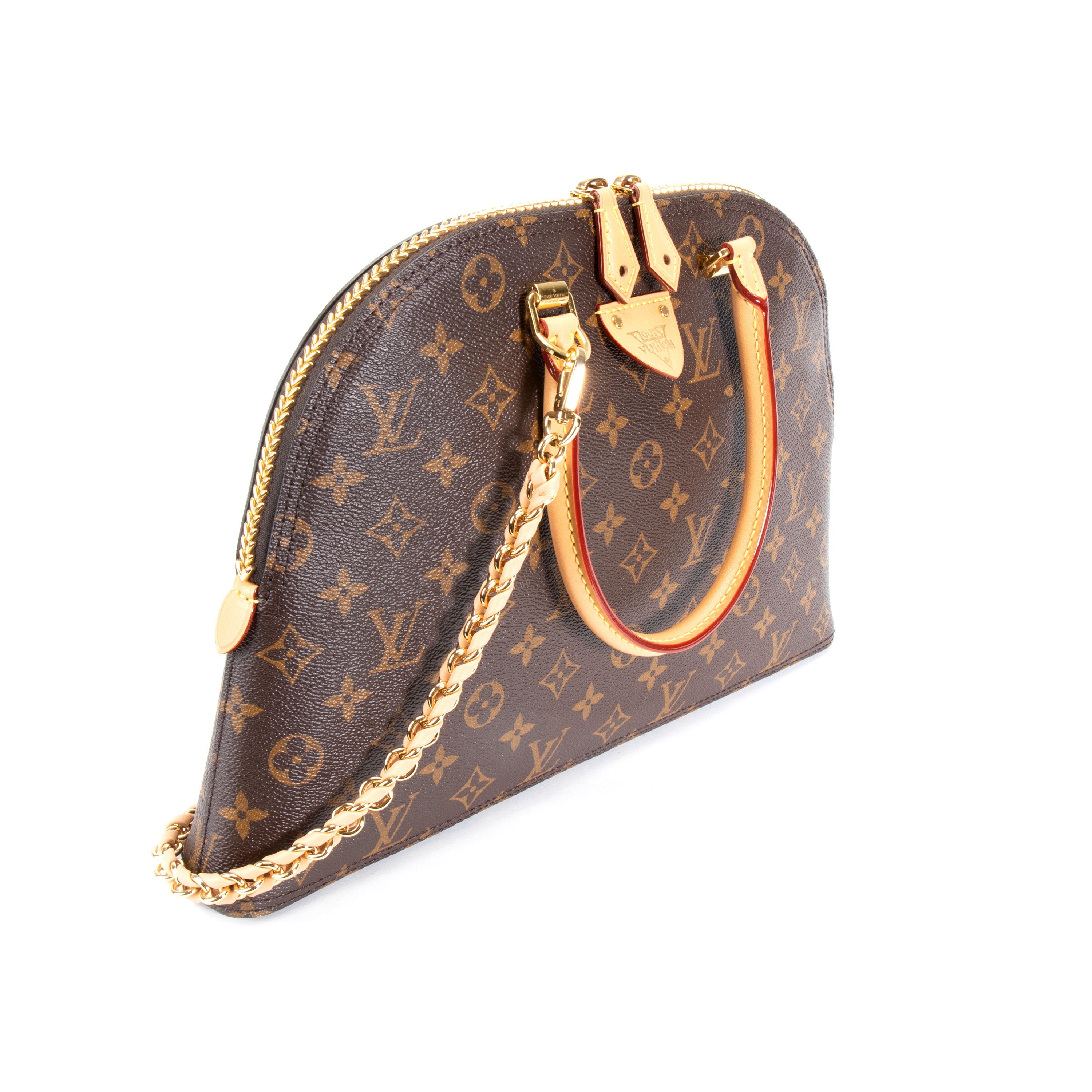 Louis Vuitton Louis Vuitton Brown Monogram Canvas Moon Alma Bag
