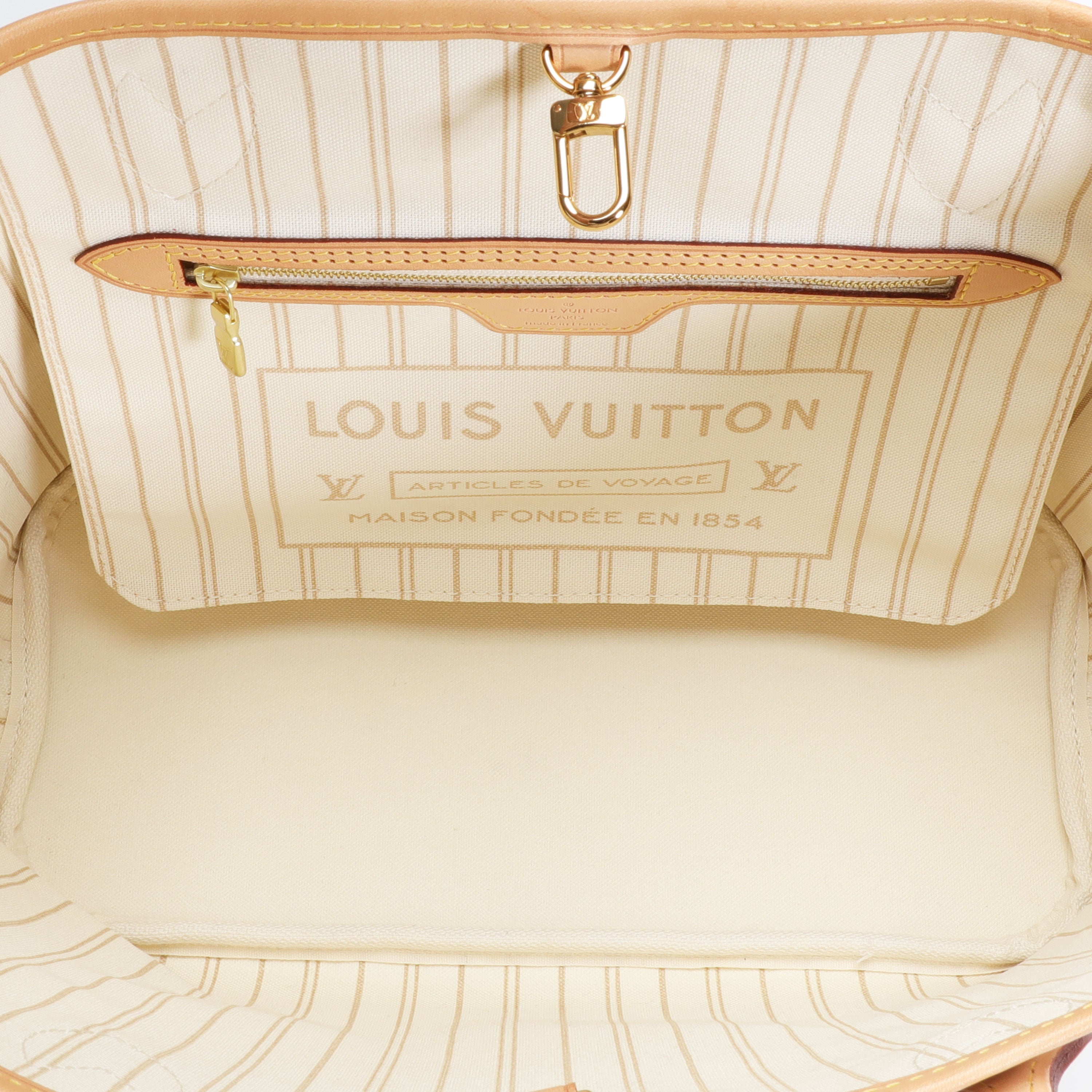 Louis Vuitton Louis Vuitton Damier Azur Neverfull PM