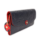 Louis Vuitton Louis Vuitton Marine Rouge Monogram Empriente Emilie Wallet