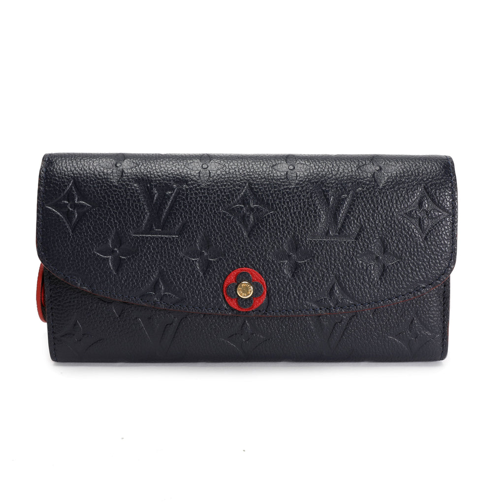 Louis Vuitton Louis Vuitton Marine Rouge Monogram Empriente Emilie Wallet