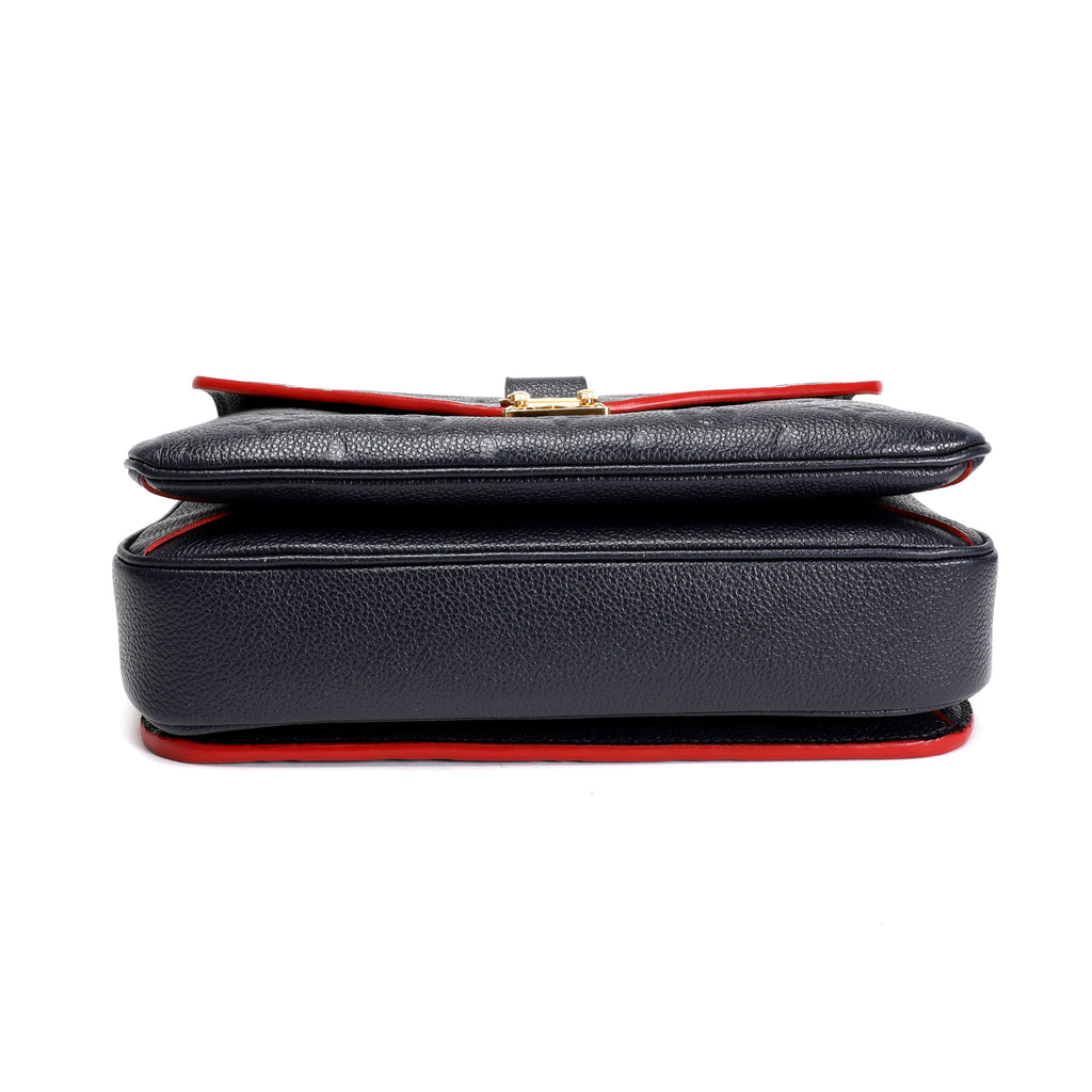 Louis Vuitton Louis Vuitton Marine Rouge Monogram Empreinte Pochette Metis