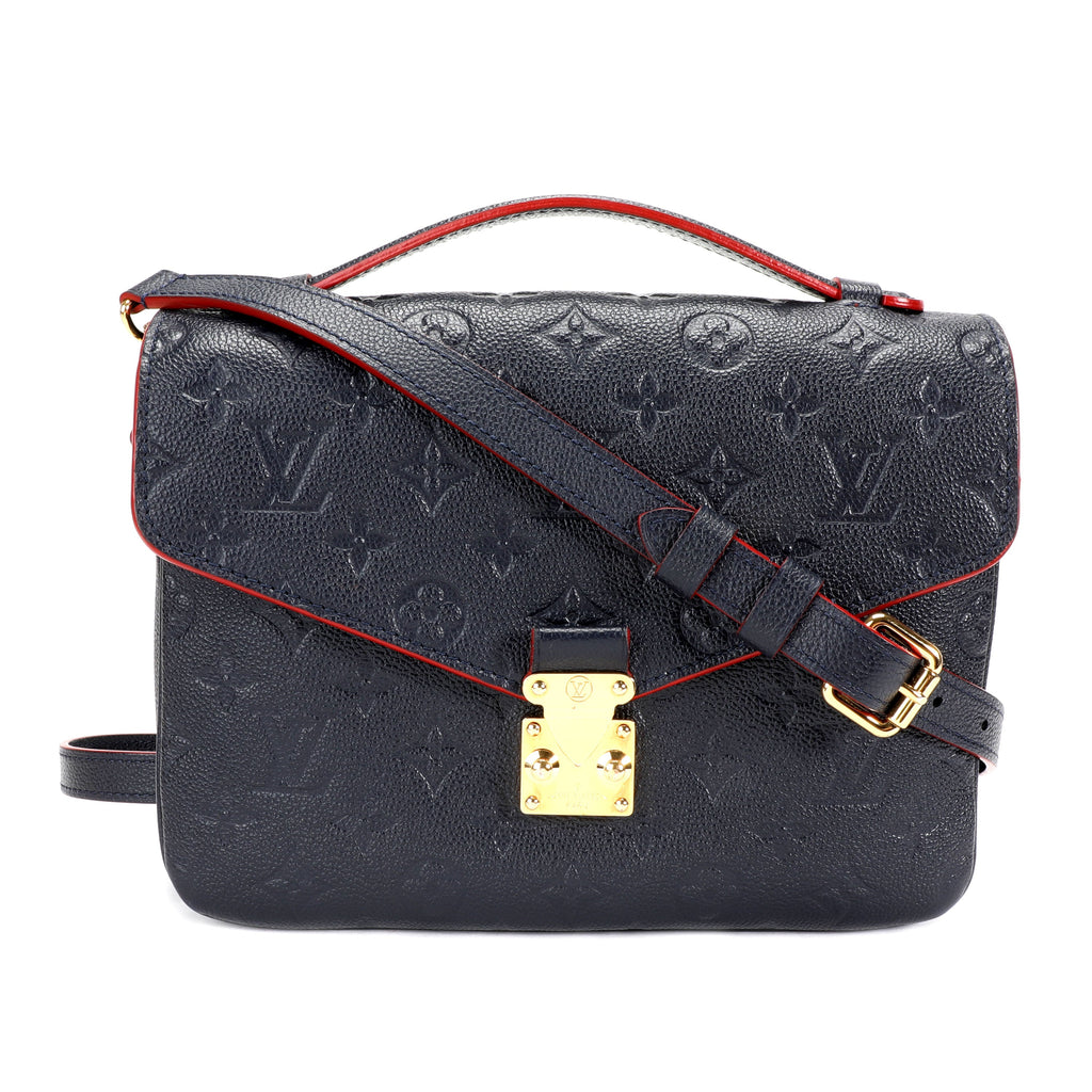 Louis Vuitton Louis Vuitton Marine Rouge Monogram Empreinte Pochette Metis