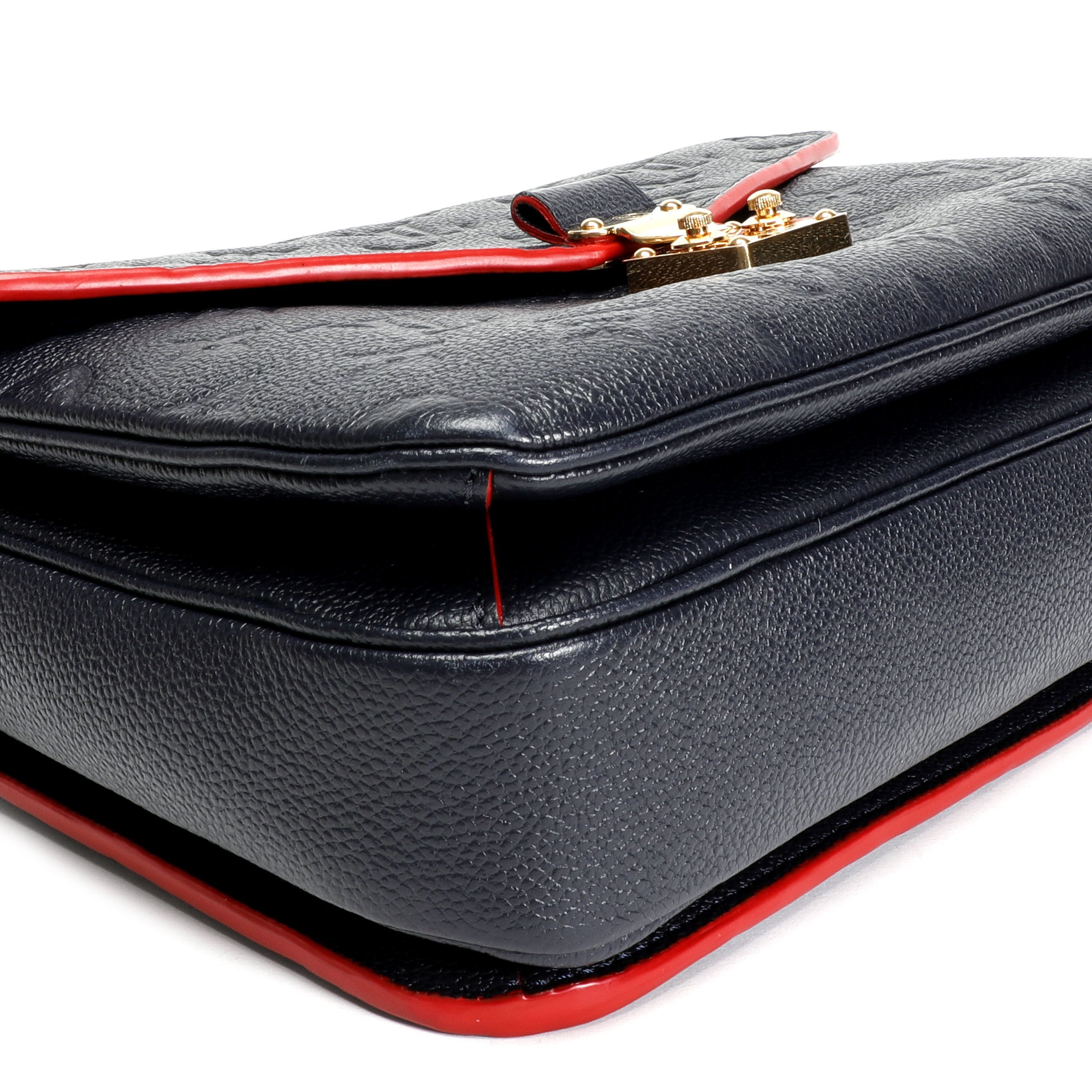 Louis Vuitton Louis Vuitton Marine Rouge Monogram Empreinte Pochette Metis