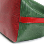 Louis Vuitton Louis Vuitton Vintage Red & Borneo Green Epi Leather Petit Noé