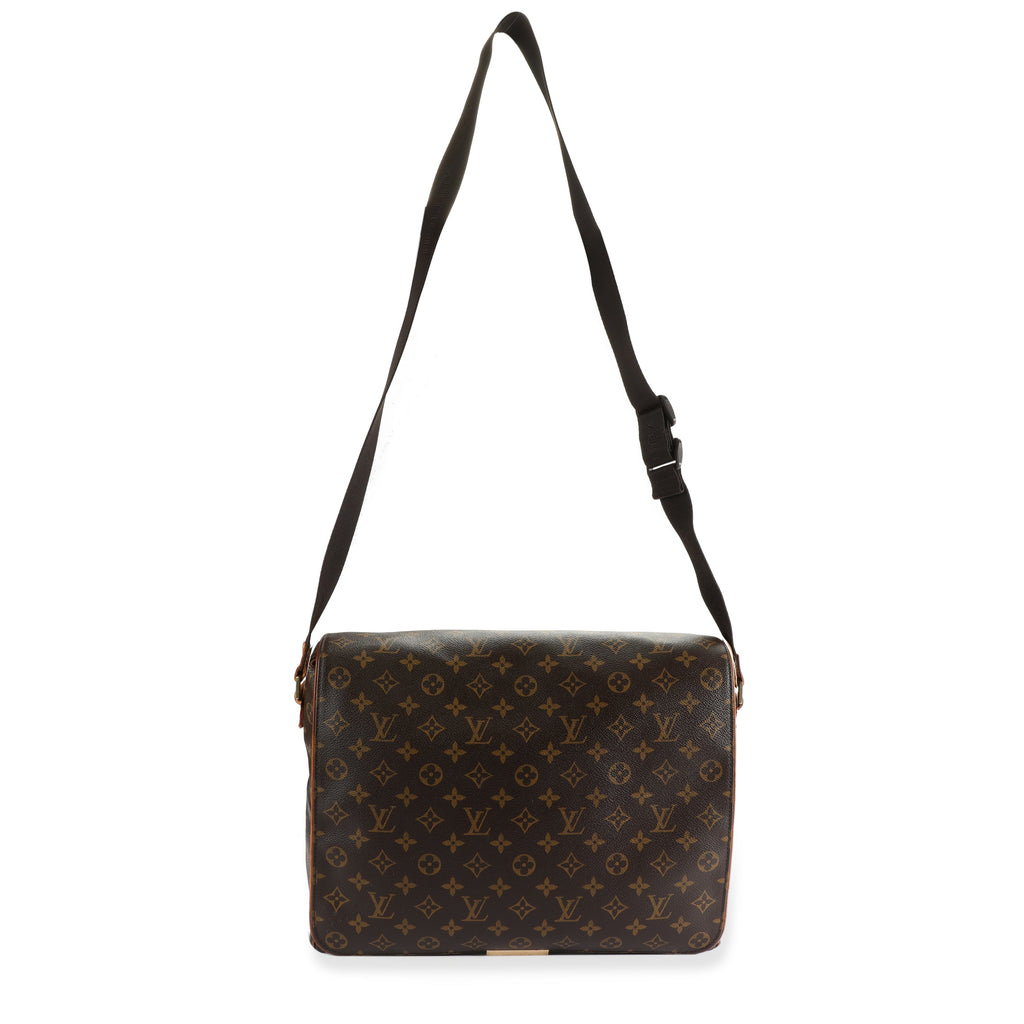 Louis Vuitton Louis Vuitton Brown Monogram Canvas Abbesses Messenger Bag