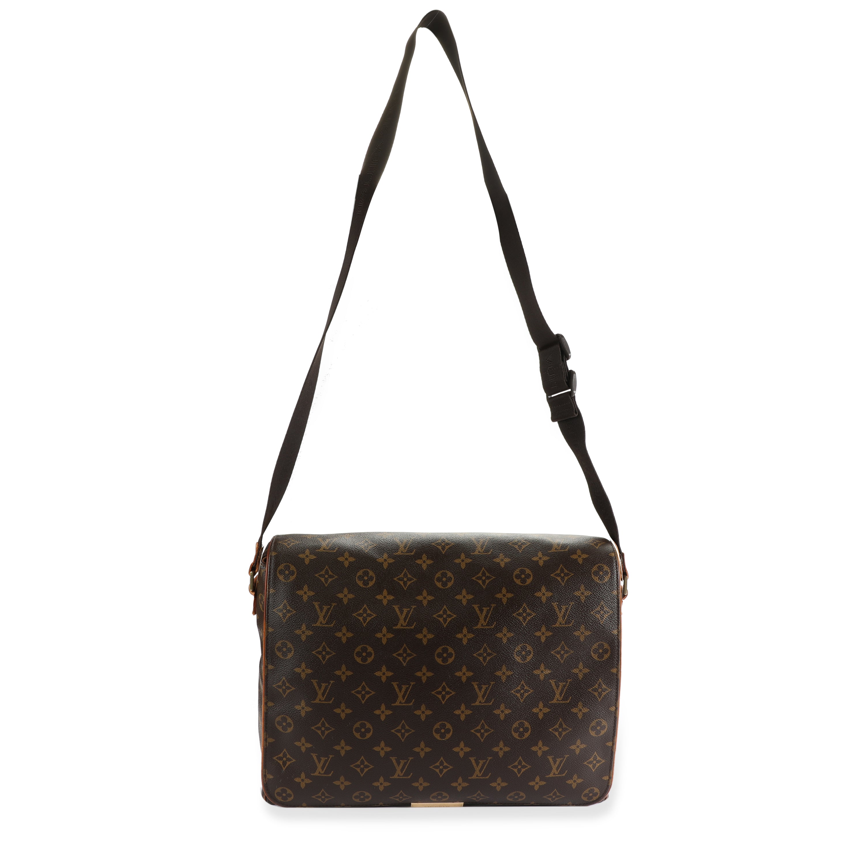 Louis Vuitton Louis Vuitton Brown Monogram Canvas Abbesses Messenger Bag