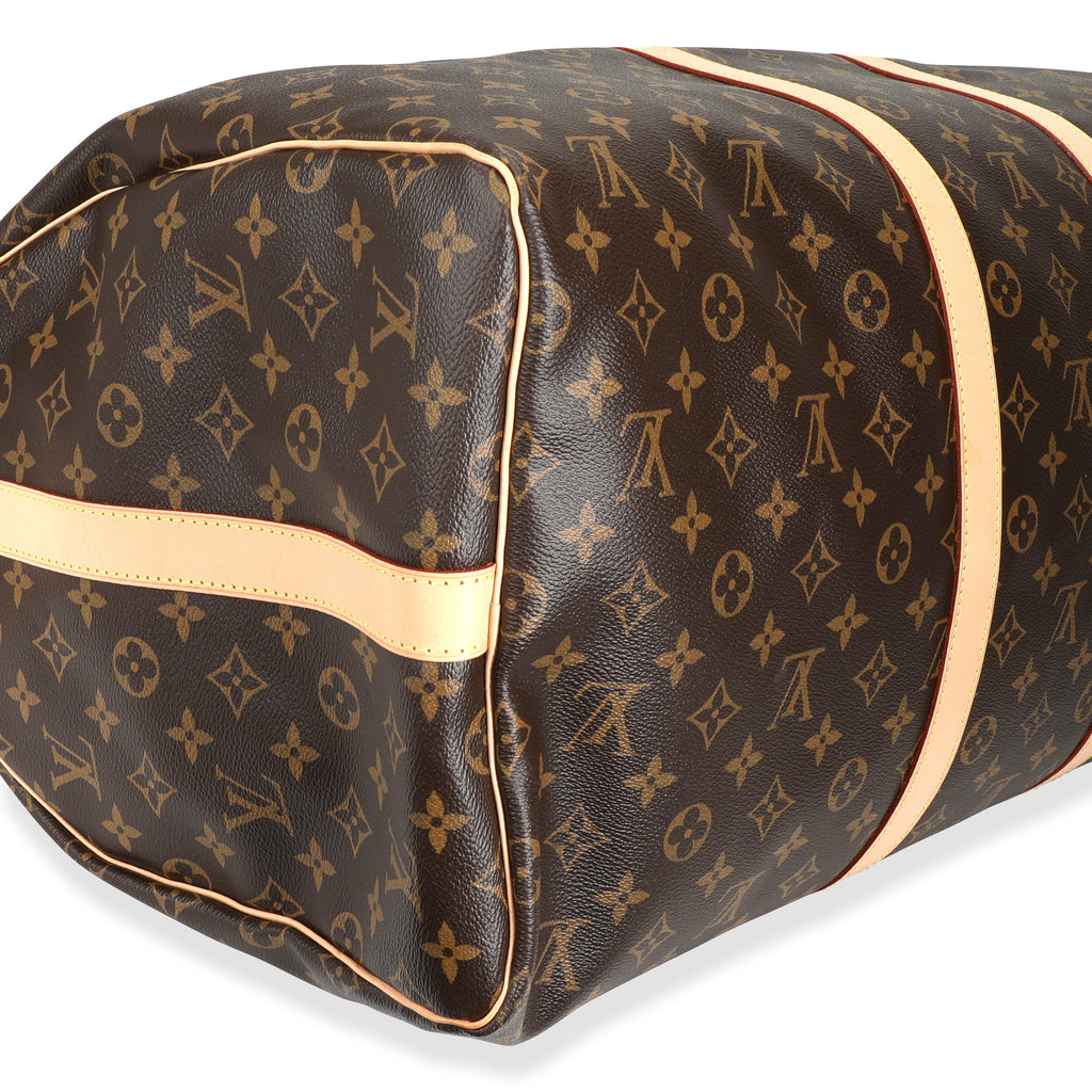 Louis Vuitton Louis Vuitton Monogram Canvas Keepall Bandoulière 55