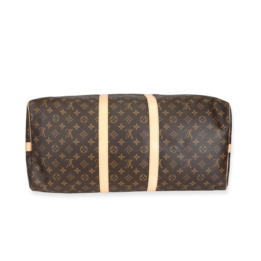Louis Vuitton Louis Vuitton Monogram Canvas Keepall Bandoulière 55