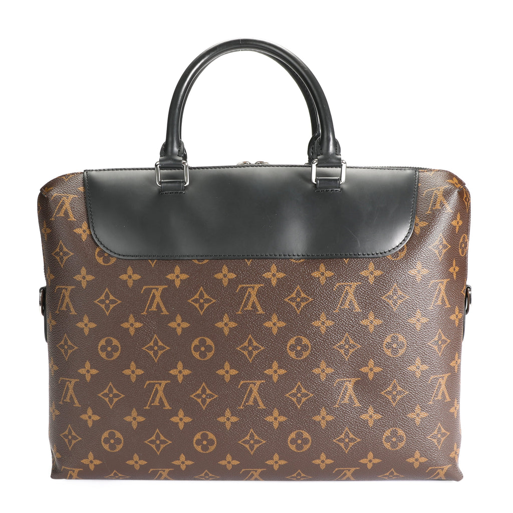 Louis Vuitton Louis Vuitton Monogram Macassar Canvas Porte-Documents Jour