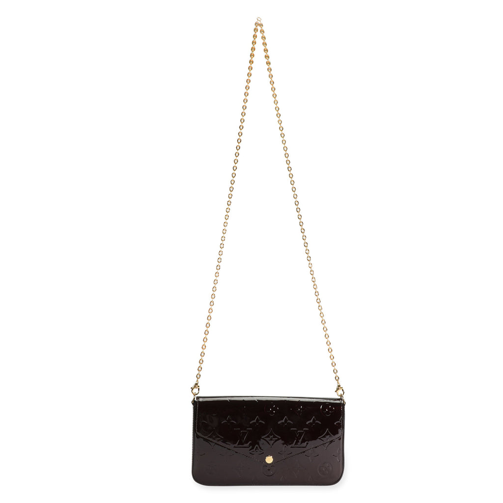 Louis Vuitton Louis Vuitton Amarante Monogram Vernis Félicie Pochette