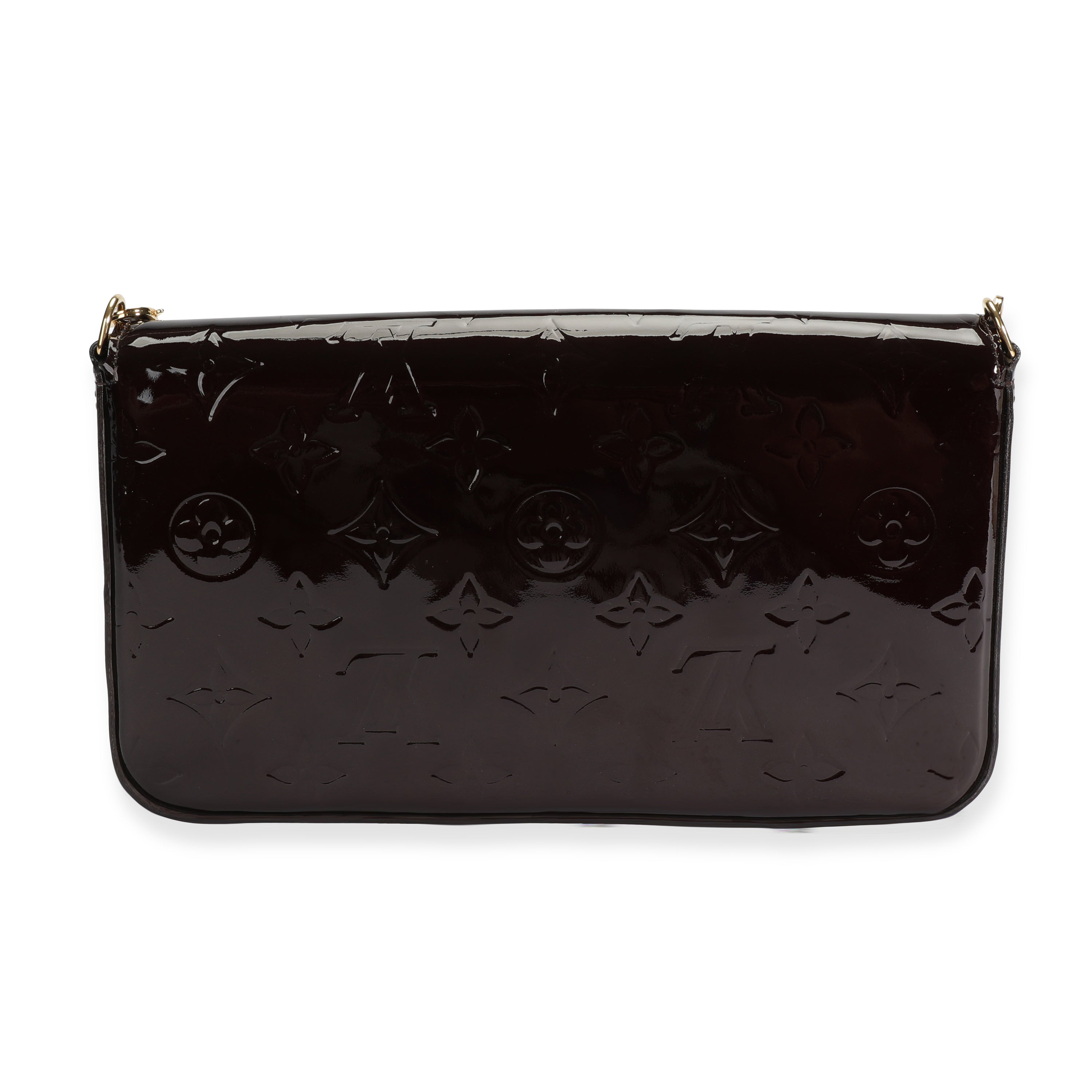Louis Vuitton Louis Vuitton Amarante Monogram Vernis Félicie Pochette