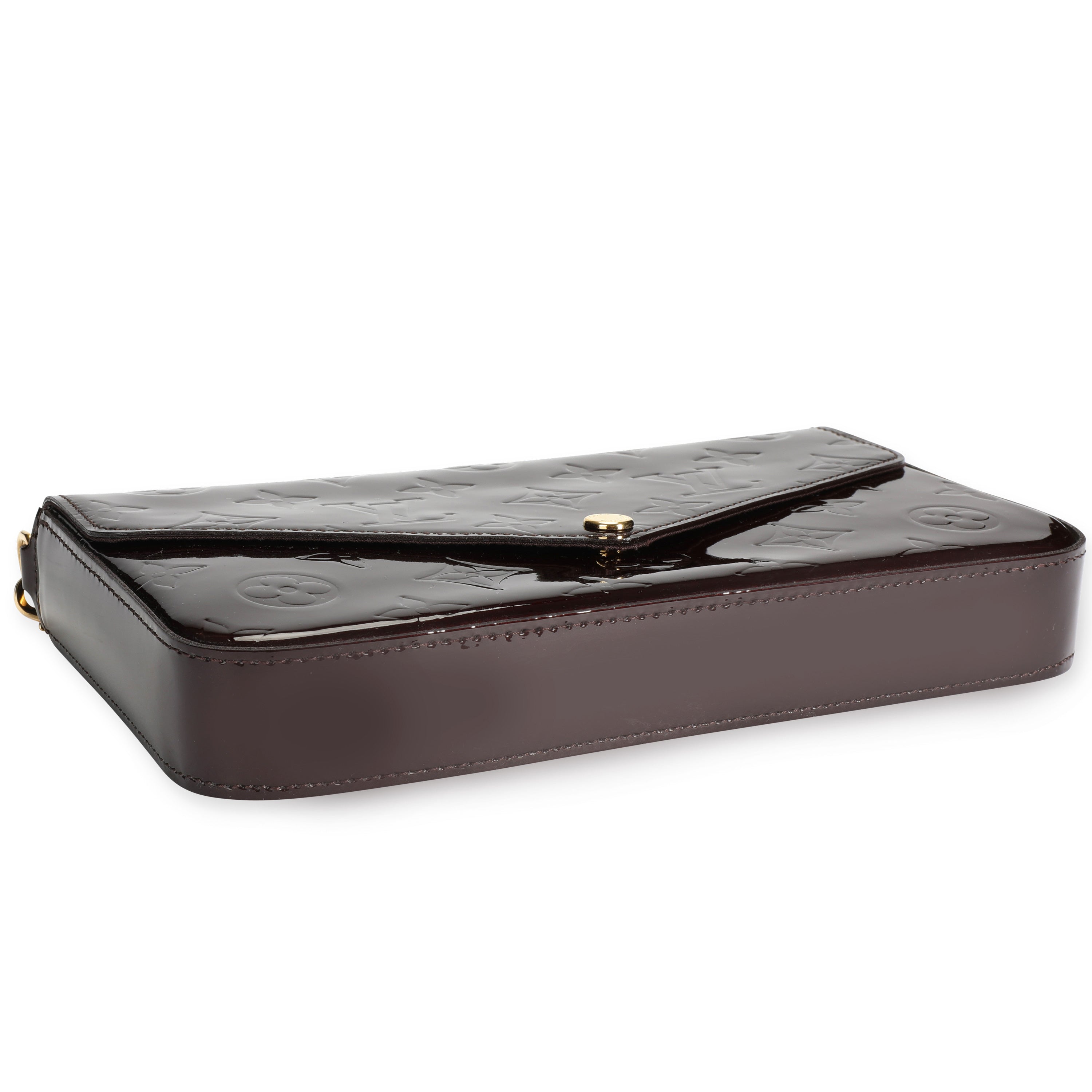 Louis Vuitton Louis Vuitton Amarante Monogram Vernis Félicie Pochette