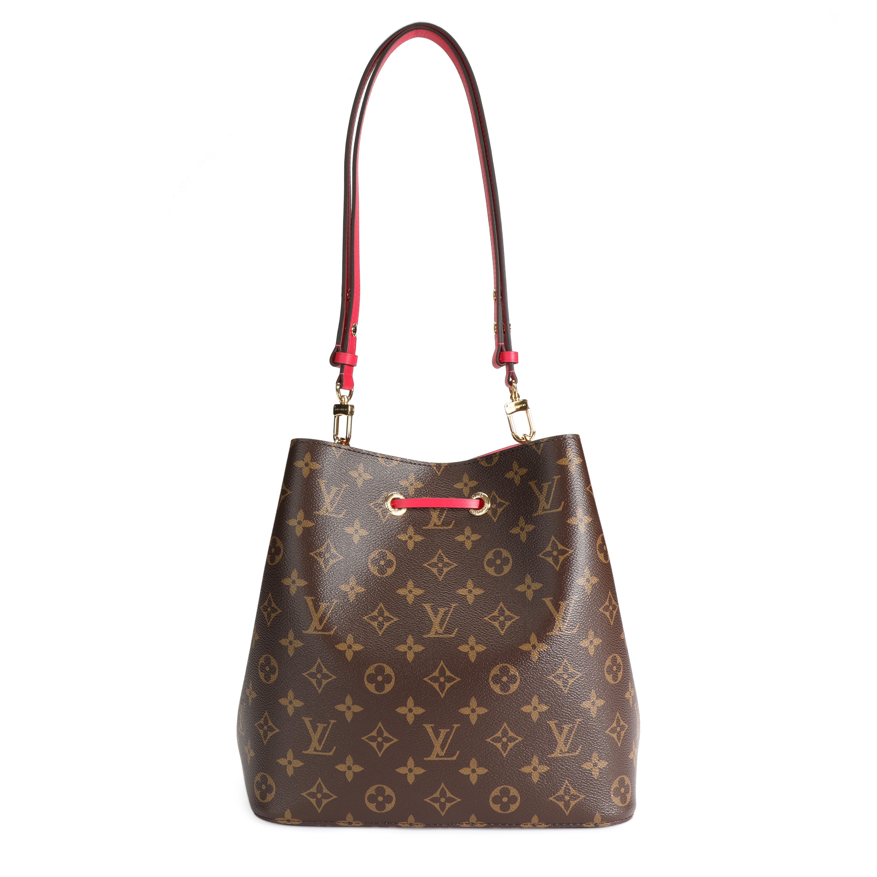 Louis Vuitton Louis Vuitton Monogram Canvas & Fuchsia Néonoé