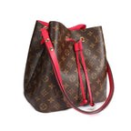 Louis Vuitton Louis Vuitton Monogram Canvas & Fuchsia Néonoé