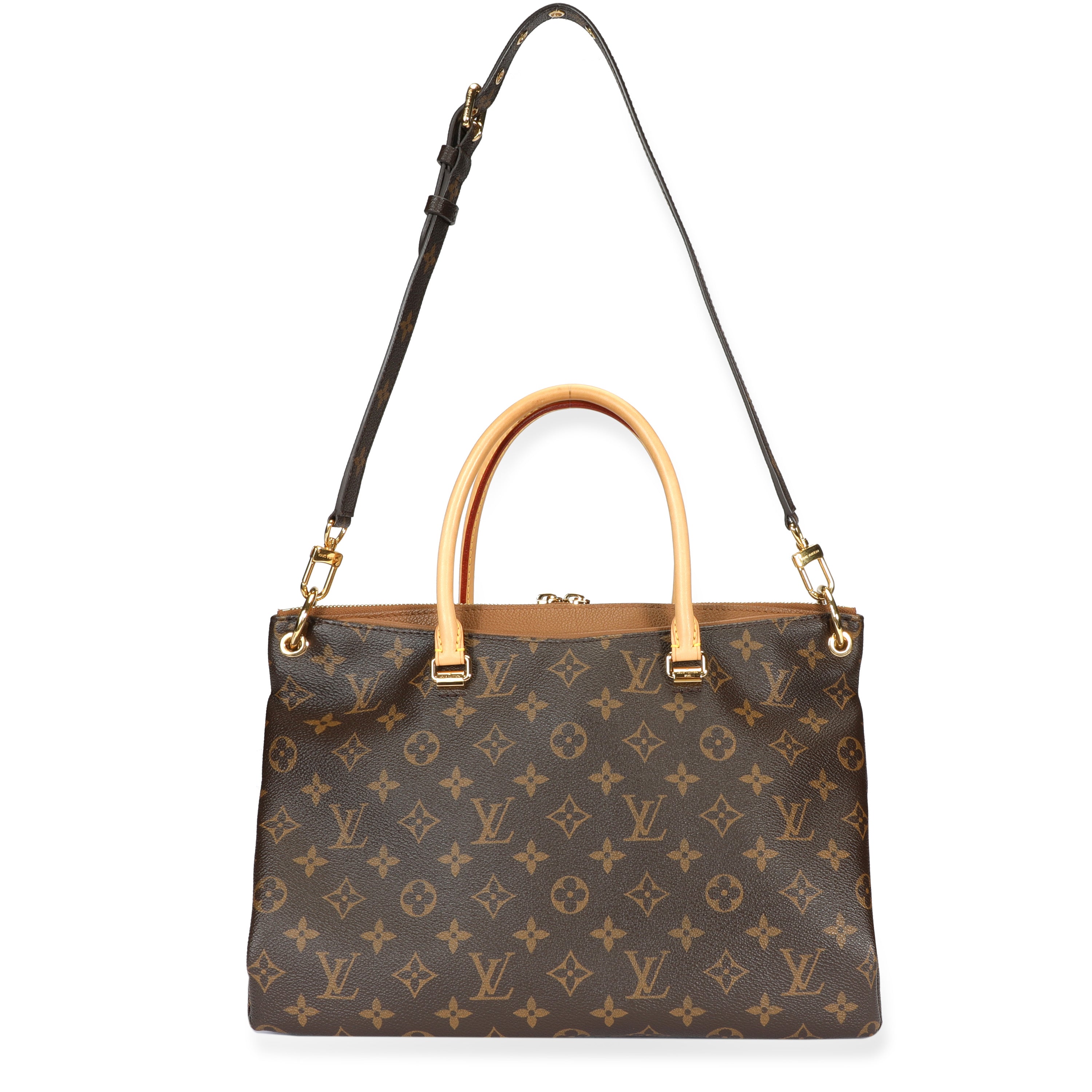 Louis Vuitton Louis Vuitton Monogram Canvas & Havane Pallas MM