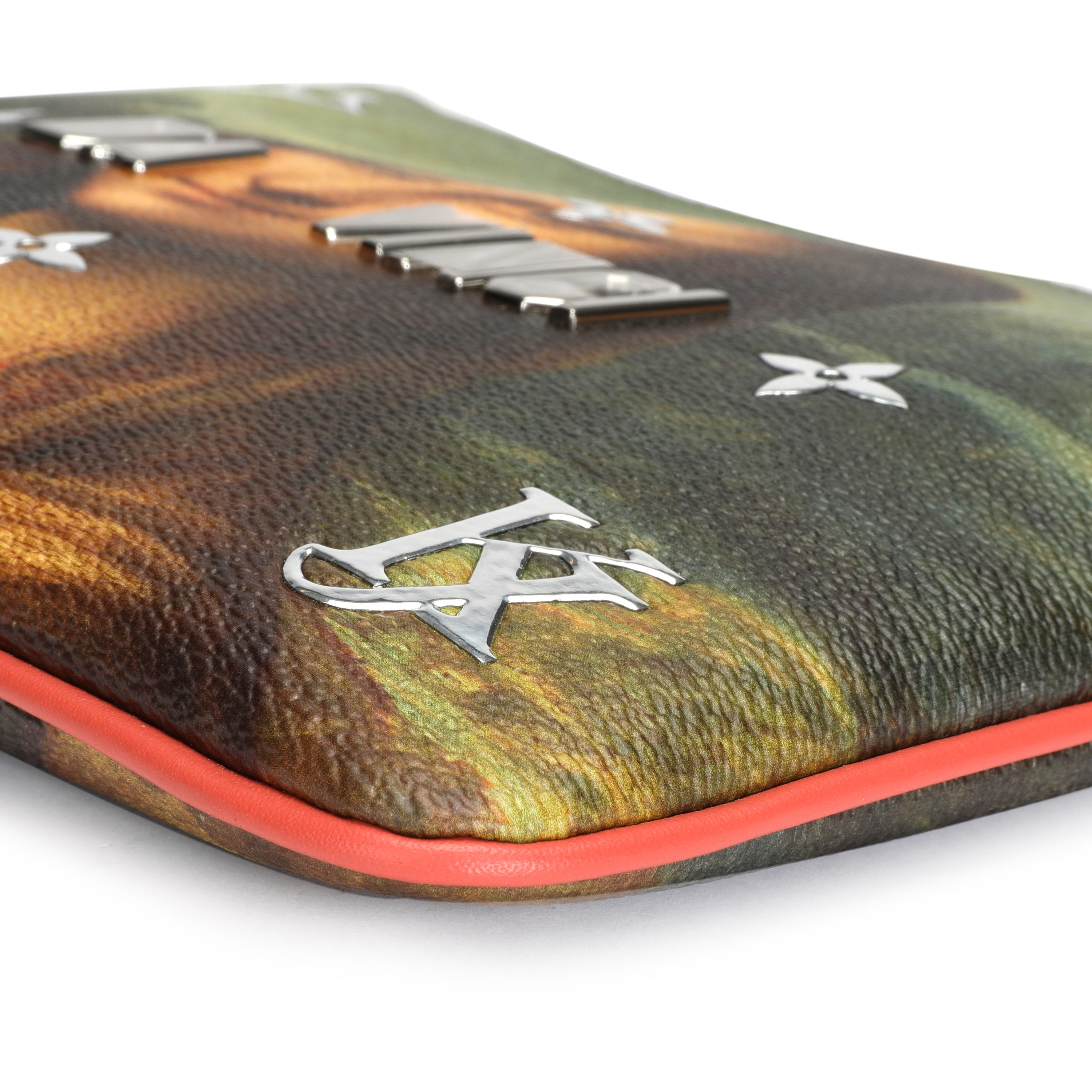 Louis Vuitton Louis Vuitton x Jeff Koons Masters Collection Mona Lisa Pochette Clutch