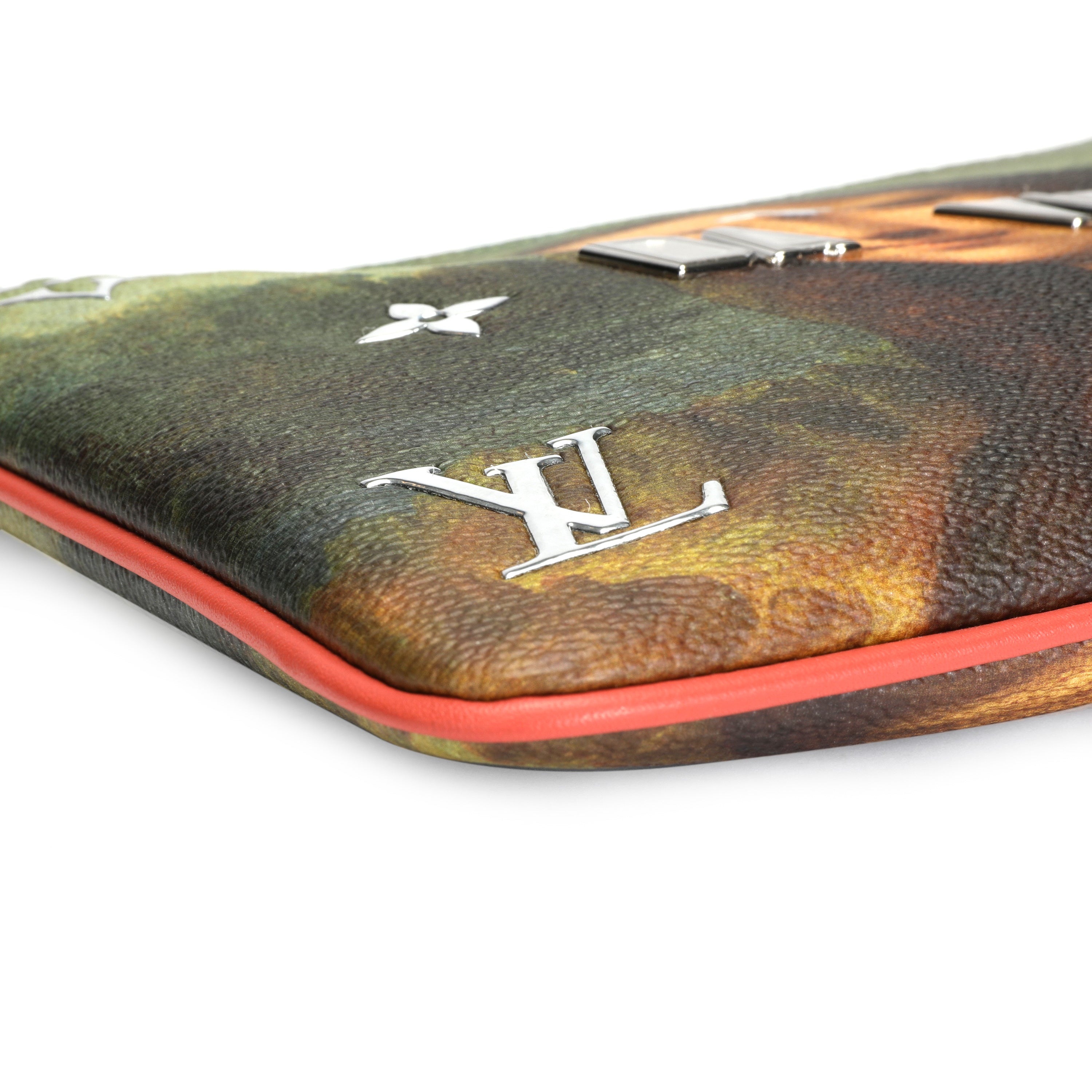 Louis Vuitton Louis Vuitton x Jeff Koons Masters Collection Mona Lisa Pochette Clutch