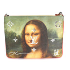 Louis Vuitton Louis Vuitton x Jeff Koons Masters Collection Mona Lisa Pochette Clutch