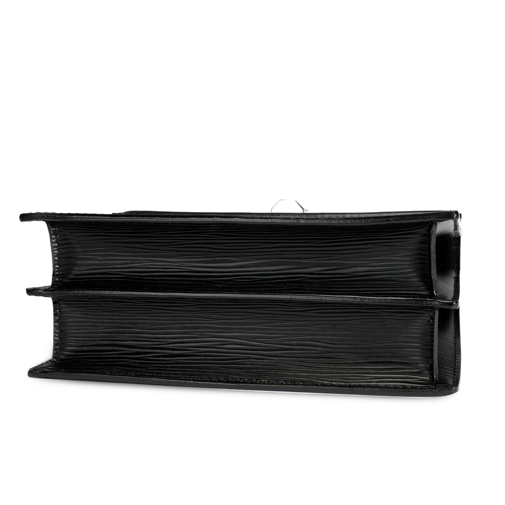 Louis Vuitton Louis Vuitton Black Epi Leather Sevigne PM