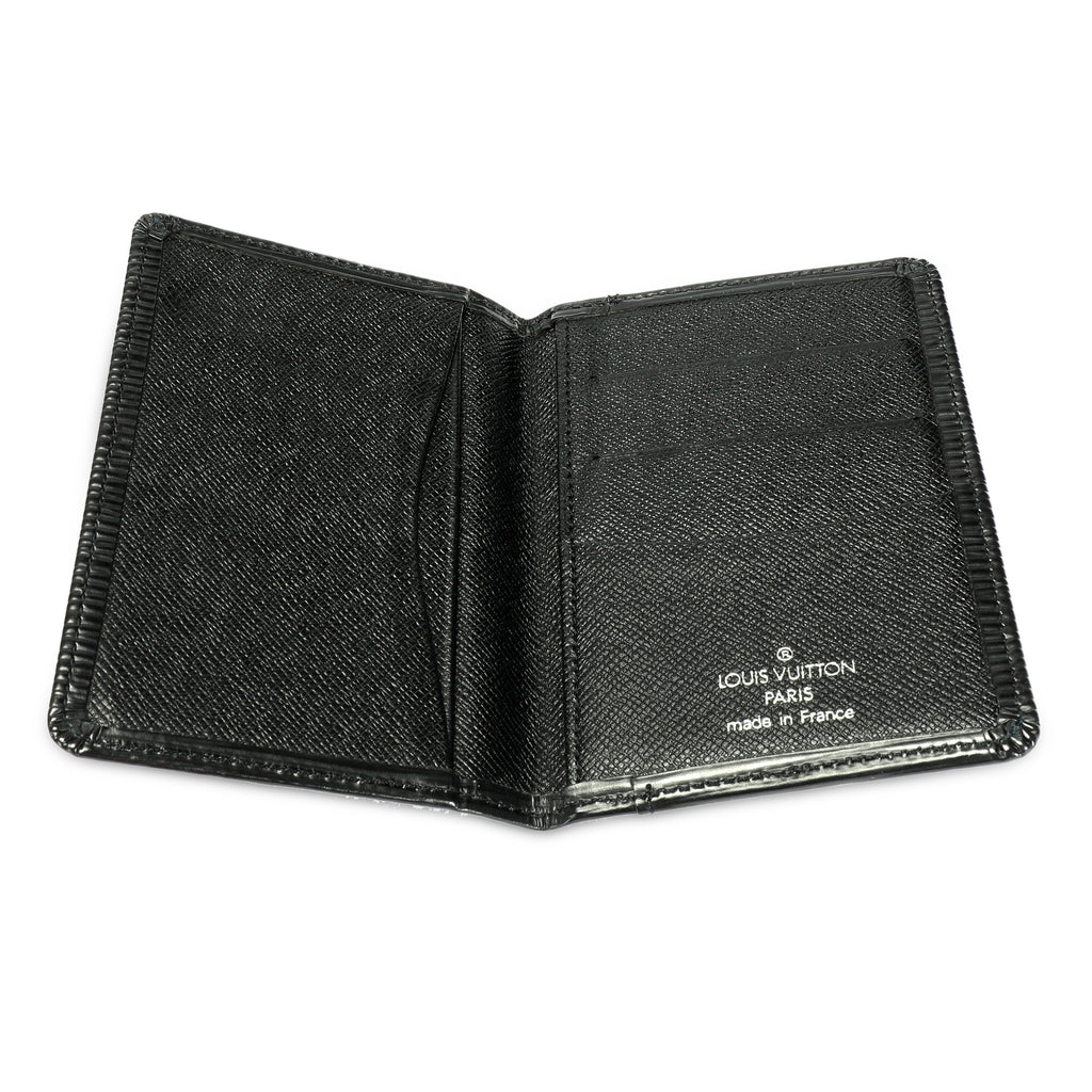 Louis Vuitton Louis Vuitton Black Epi Leather Pocket Organizer