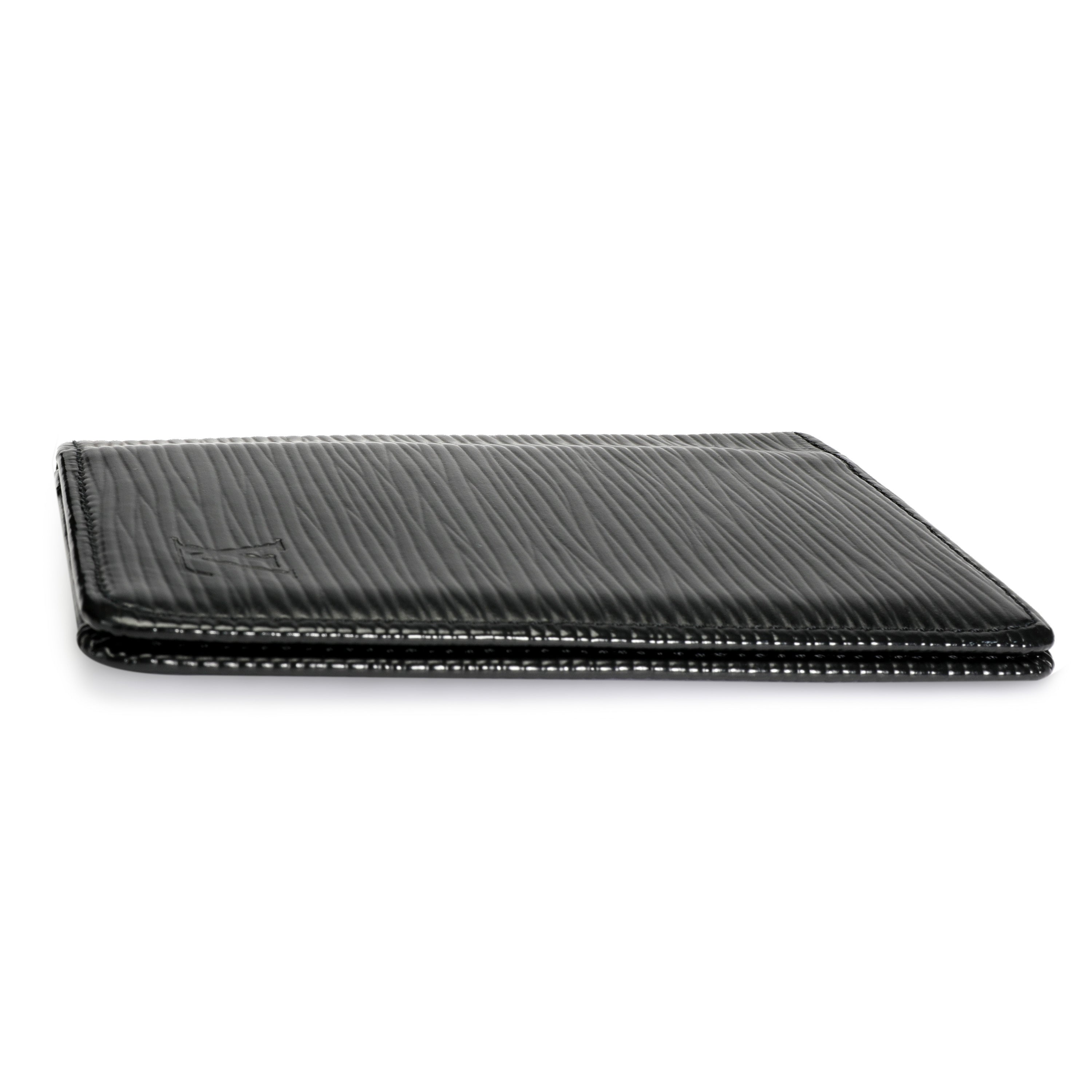 Louis Vuitton Louis Vuitton Black Epi Leather Pocket Organizer