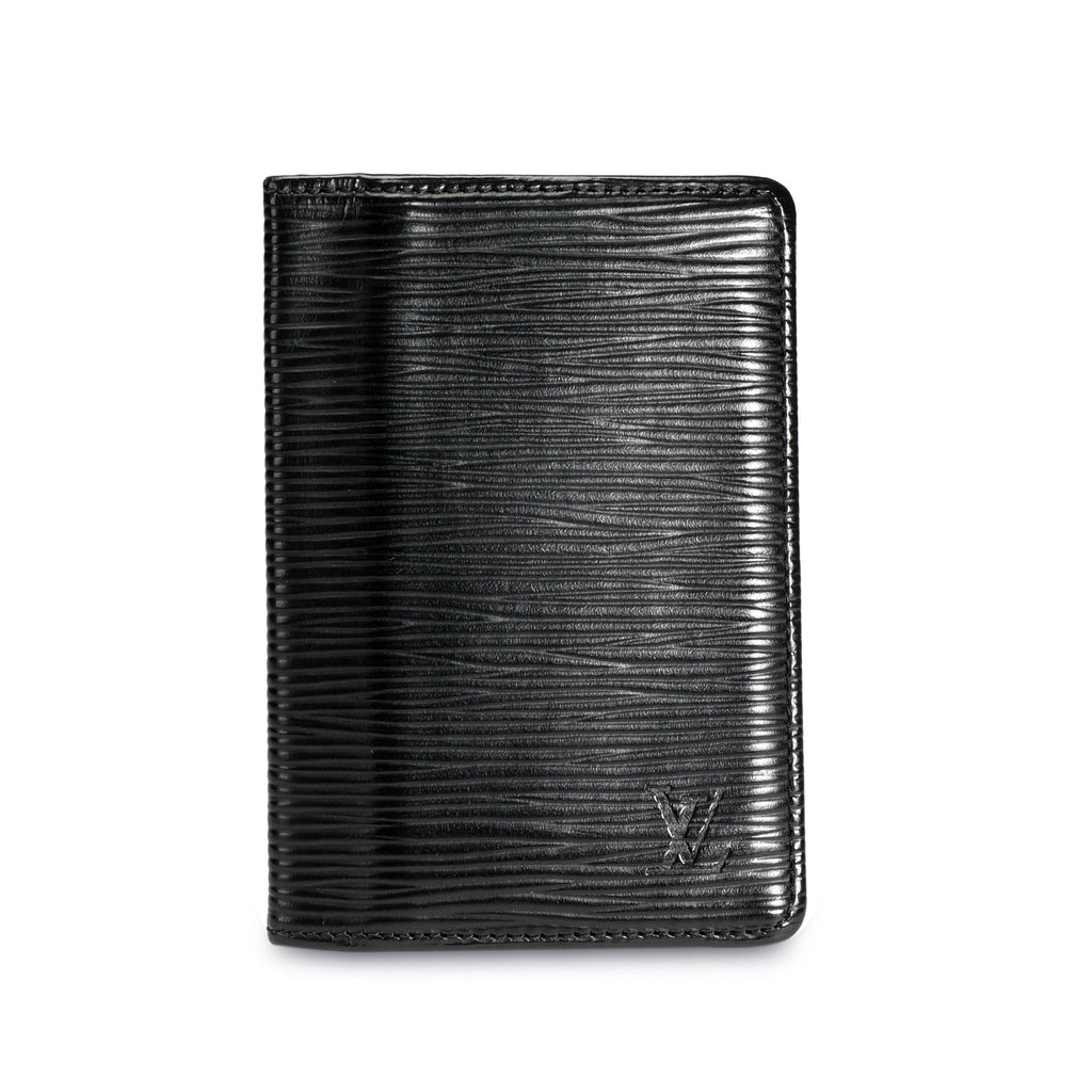 Louis Vuitton Louis Vuitton Black Epi Leather Pocket Organizer