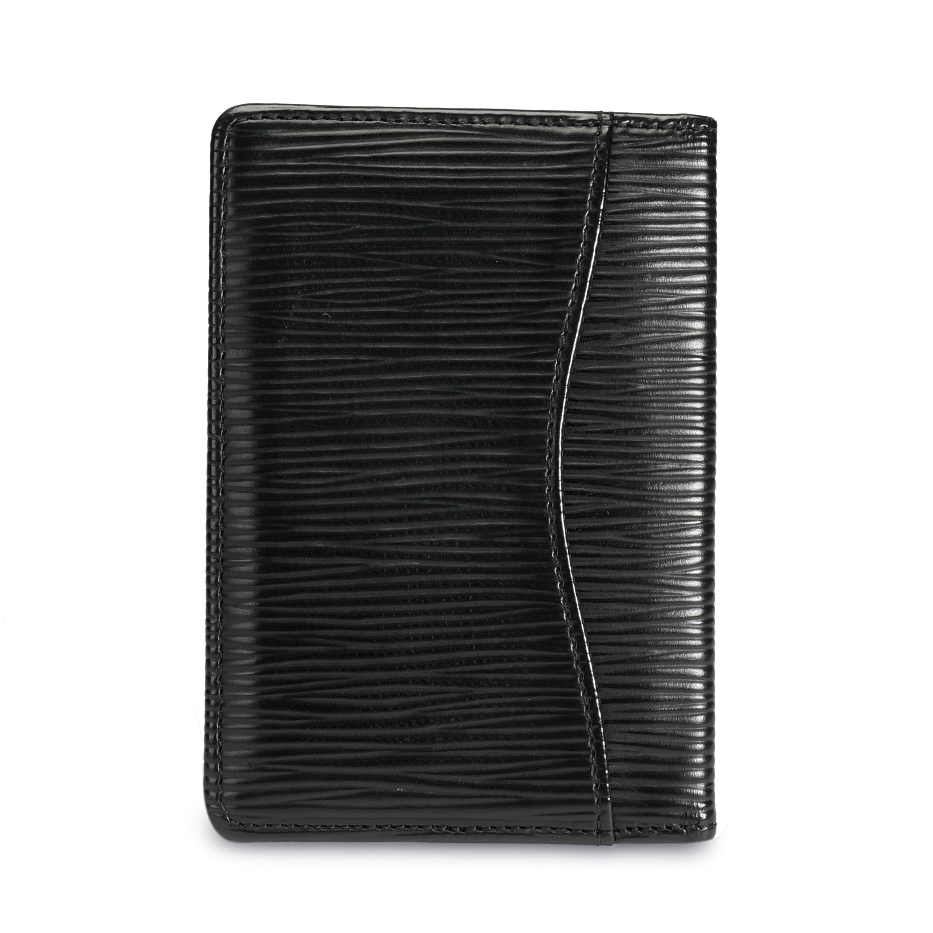 Louis Vuitton Louis Vuitton Black Epi Leather Pocket Organizer