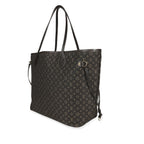 Louis Vuitton Louis Vuitton Brown Monogram Idylle Neverfull MM
